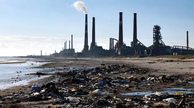 Commercial Waste Pollution {area}