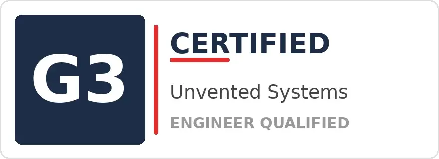 G3 Unvented Certified